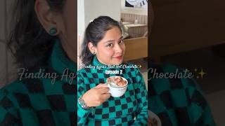 Hunting The Best HOT CHOCOLATE ☕#hotchocolate #ytshort #foodie