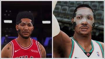 NBA LIVE VS NBA 2K22 PS5 MASKED PLAYERS GRAPHICS COMPARISON