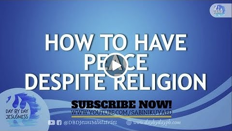 Ed Lapiz - HOW TO HAVE PEACE DESPITE RELIGION / Latest Video Message (Official YouTube Channel 2022)