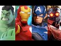 Marvel Avengers Iron Man, Hulk Battle! Captain America, Spider-Man, Thor, Guardians of the Galaxy