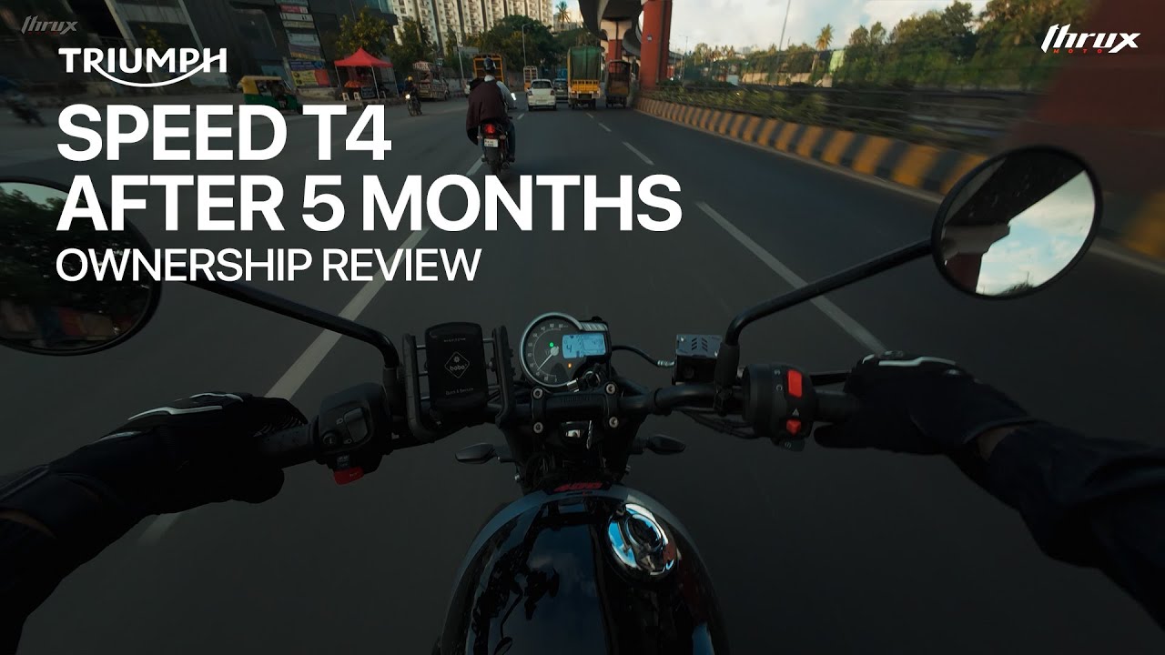 Triumph Speed ​​T4 — обзор после 5 месяцев владения | Thrux Moto