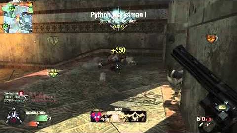 Call of Duty - Black Ops: Python, 6 kills, including a Triple kill. [Xbox:Bramouz]