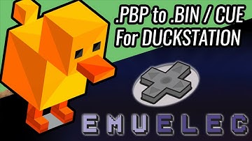 DuckStation / SwanStation- Convert PBP to BIN/CUE Video Guide - EEMC402