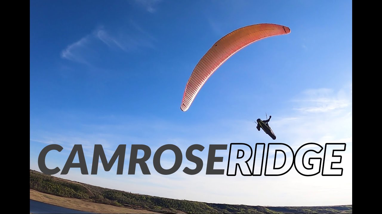 Camrose Alberta Paragliding Ridge Soaring YouTube