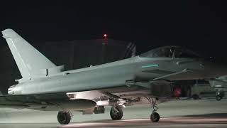 [HD] UK MOD: RAF conduct further strikes against Houthi military targets in Yemen 24/2/24