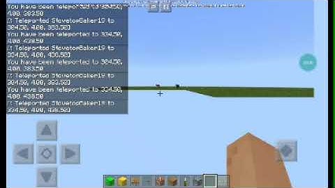 Minecraft - teleporting