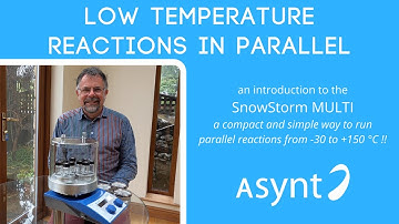 Low Temperature Parallel Synthesis  | DrySyn SnowStorm MULTI | Asynt