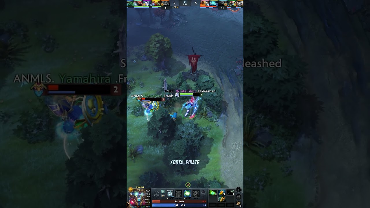 Ring around the rosie but in Dota 😅 