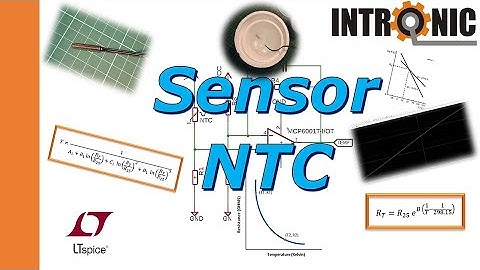 Sensor de temperatura NTC: Simulación, linealización con op amp + calibración