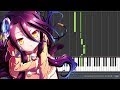 There is a Reason - No Game No Life Zero ED (Piano Synthesia)