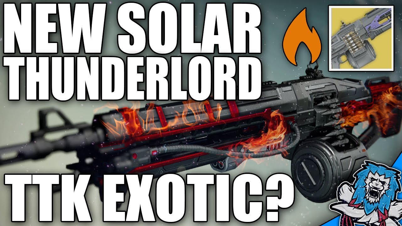 Destiny: THE FIRELORD! New Exotic Solar Thunderlord? Exotic Elemental Damage Reforging?
