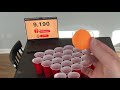 83 cups, 25 balls. Can we make it?