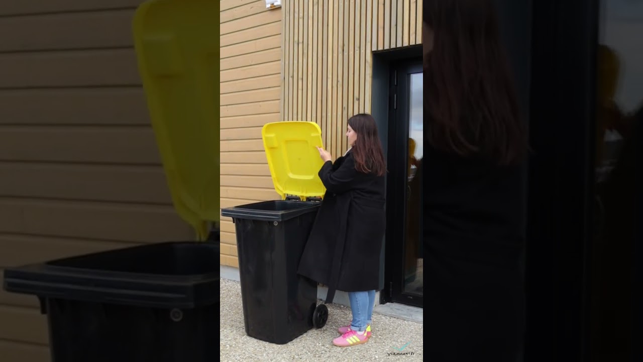 Découvrez nos conteneurs Poubelle 240 L – 2 Roues | Gris, Vert, Jaune & Bleu