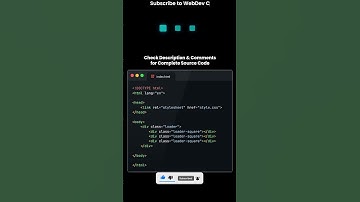 3D Square Loader Animation using HTML & CSS with Source Code | CSS Loader Animation | CSS Loading