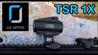 Us Optics Tsr 1X 5 Moa Red Dot Test & Review