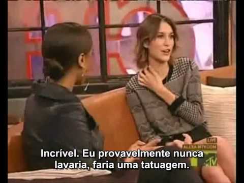 Tyra Banks em It's On With Alexa Chung (trecho)