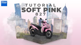 TUTORIAL REPAINT WARNA SOFT PINK 827 | DITON SPRAY PAINT screenshot 4