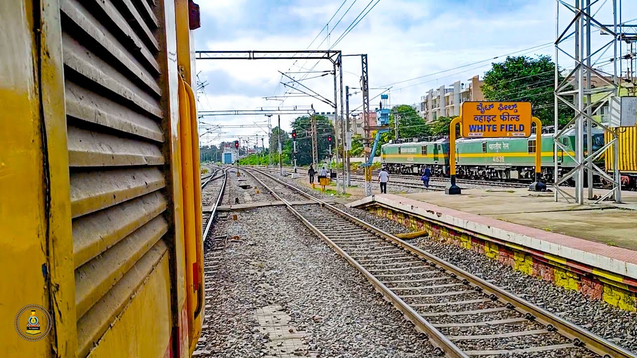 Beautiful Journey in Bangalore local train - YouTube