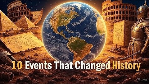 10 Historical Events That Changed the World 🌍 #history