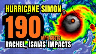 Download lagu Destructive Hurricane Simon, Tropical Storm Rachel, and Isaias Impacts...