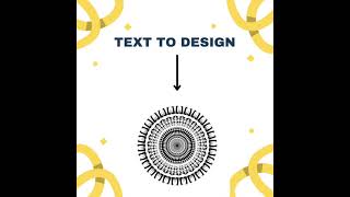 Convert text to design using inkscape #shorts #inkscape #mandalaart #art