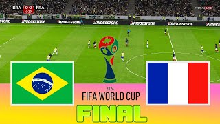 BRAZIL vs FRANCE - Final FIFA World Cup 2026 | Full Match All Goals | Football Match