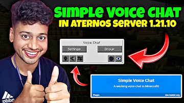How To Add Voice Chat in Minecraft Aternos | Simple Voice Chat Aternos | Latest 1.21.10 Version