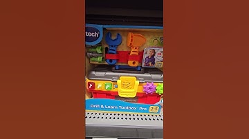 Drill and learn toolbox pro #vtech #interactivelearning #satisfying #youtubeshorts