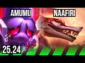 AMUMU vs NAAFIRI (JGL) | EUNE Master | 25.24