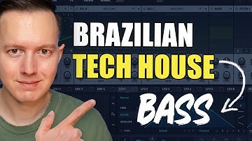 How to Make Brazilian Tech House Bass [Vintage Culture, Beltran, Roddy Lima]