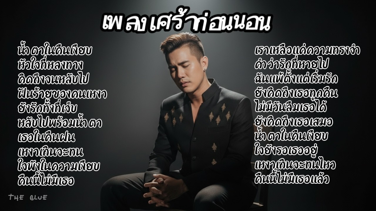 คืนเหงา กล่อมน้ำตาให้หลับ 💔 | Sad Thai Broken Heart Album
