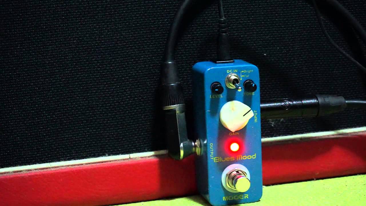 Mooer pedals review Mooer Blues Mood YouTube