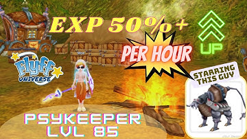 (Flyff Universe) AoE Psykeeper Leveling Guide [ENG]