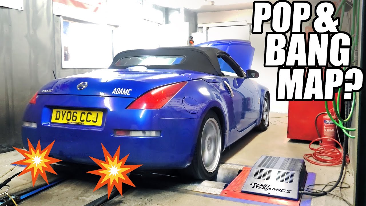 HOW MUCH POWER Re Mapping My Nissan 350Z YouTube