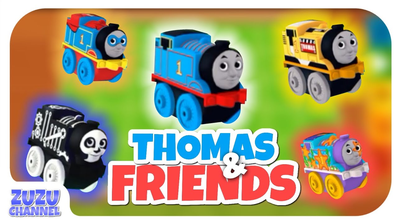 Train Adventure!🚂 Custom Map & Funny Train Skins 🏞️  | Thomas Minis
