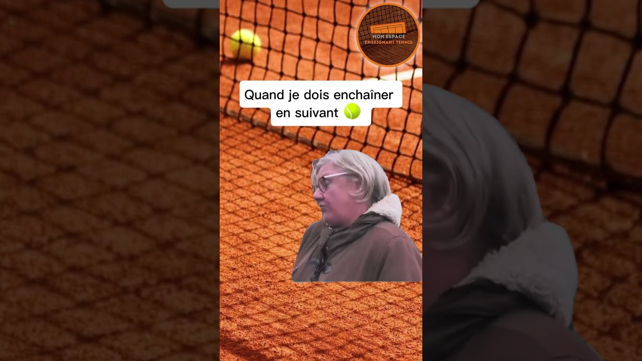 Quand il faut enchainer au #Tennis 🎾  #humour