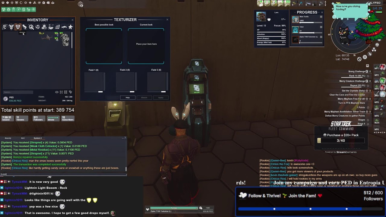 🎉 Engage & Suggest: Buying 1K Sweat for 8 PED! - Ep. 5  - Merry Mayhem 2025