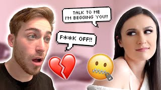 IGNORING MY GIRLFRIEND FOR AN ENTIRE DAY! *EMOTIONAL*
