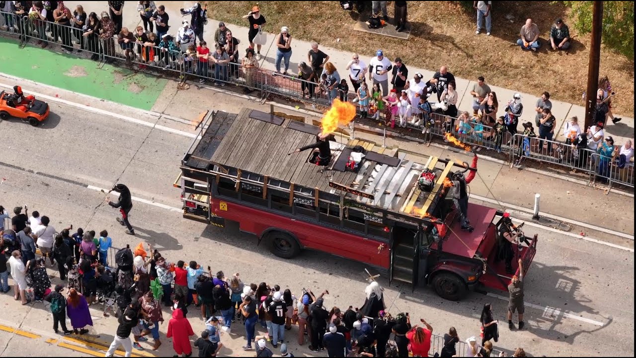 2025 Little Five Points Halloween Parade From The Sky