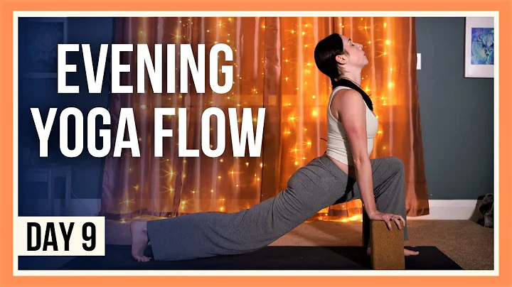 15 min Evening Yoga Flow – Day #9 (HIPS & HAMSTRINGS STRETCH)