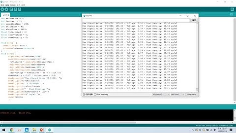 Arduino pm2 5空氣感測器製作步驟與講解