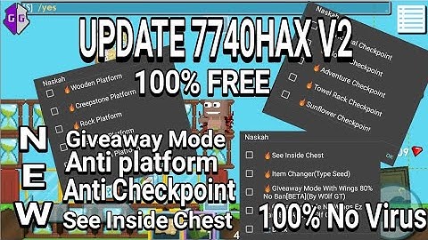 Script Hack V2 [2020] By Genta7740 | GrowTopia