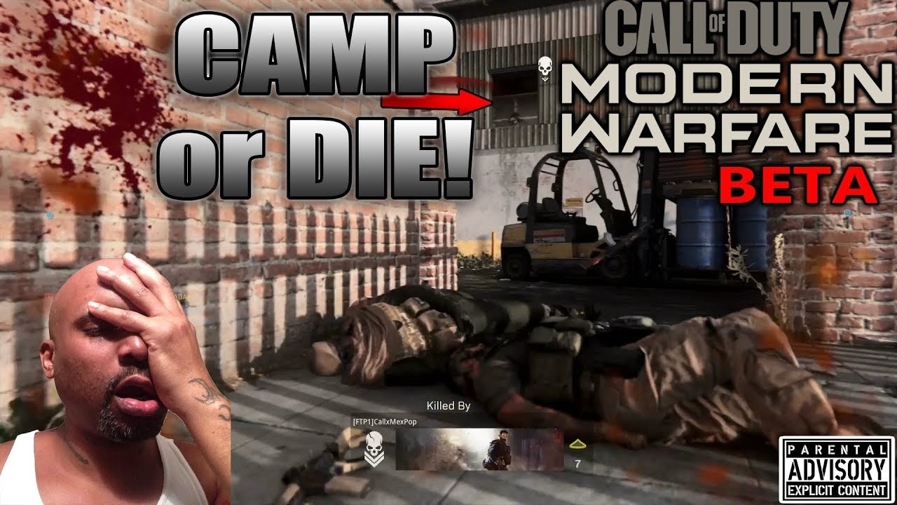 The MODERN WARFARE Beta Campfest Continues! 😂 GunFight, Cyber Attack | PS4 vs XBOX Crossplay