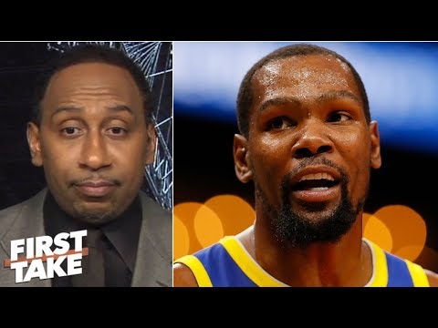 Stephen A. agrees with Kevin Durant's take on why NBA stars are hesitant to join LeBron | First Take