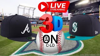 🔴Atlanta Braves vs Seattle Mariners. Live MLB Baseball.⚾ Live Play by Play. 3D Presentation MLB Live