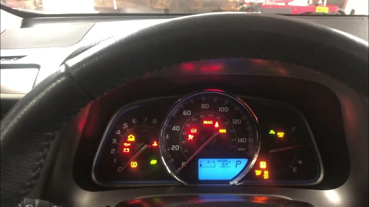 2015 Toyota RAV4 maintenance required light reset - YouTube