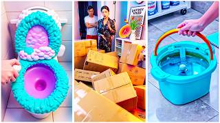 ASMR House Cleaning TikTok | Unboxing Home Essentials #house #cleaningtiktok #homedecor #usa #uk