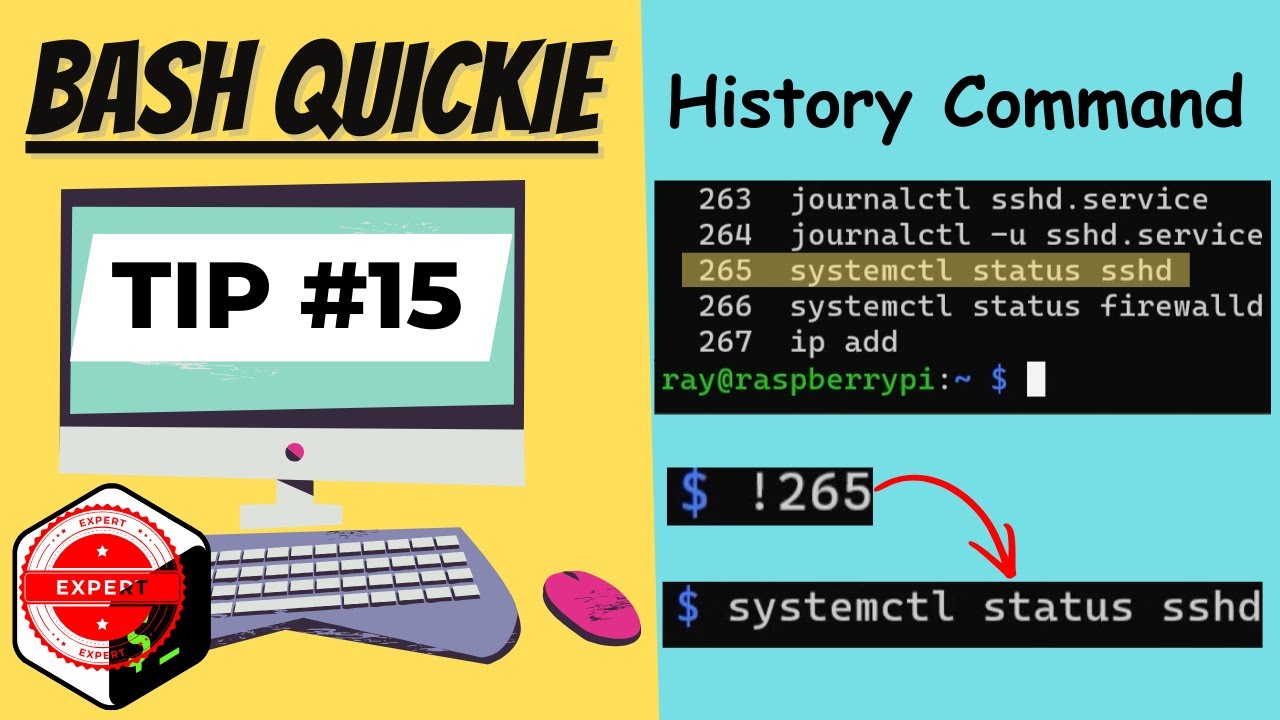 Bash Quickie 15 | Команда истории — расширенные советы
