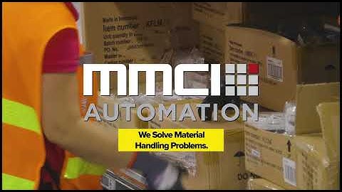 Warehouse Automation Solutions Offered By MMCI