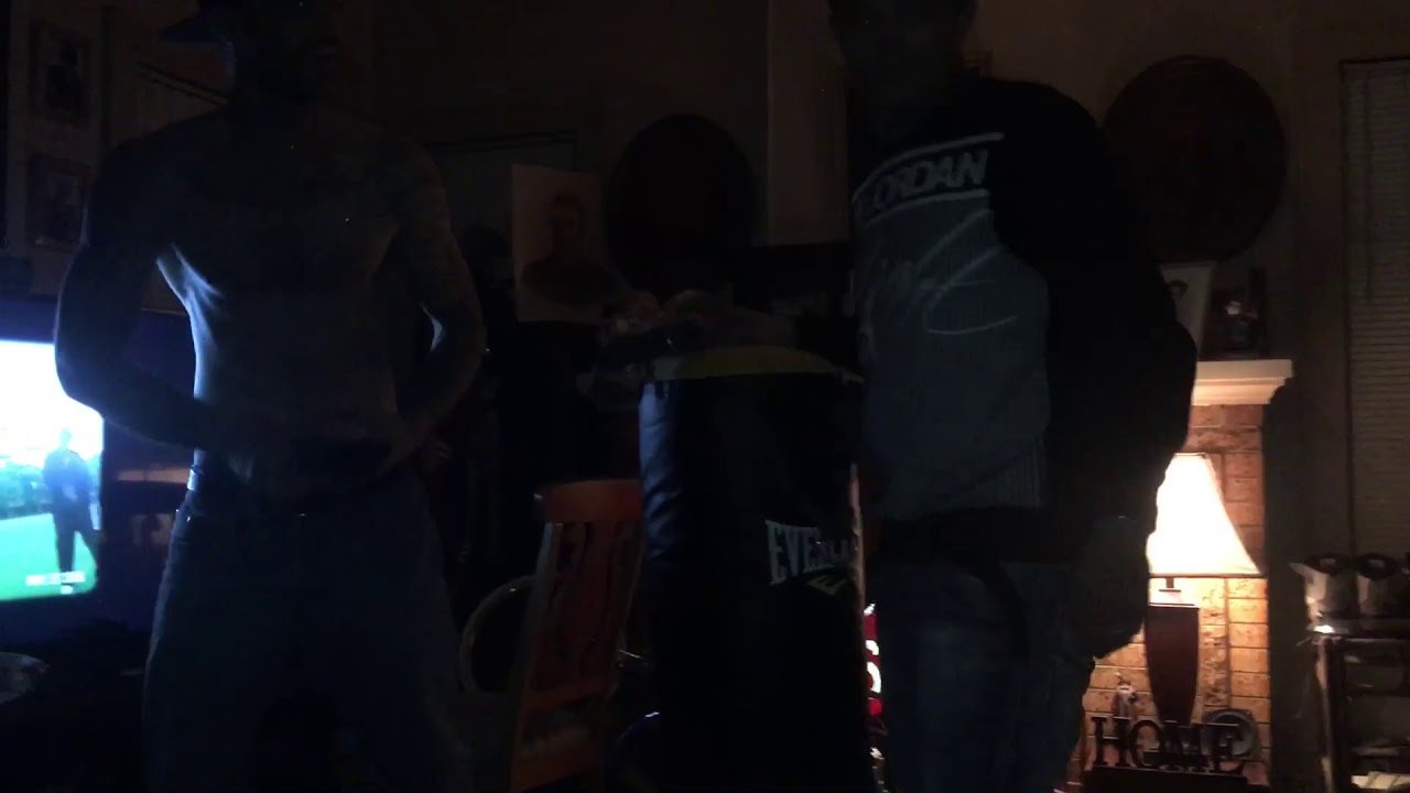 Knocked his shoe off